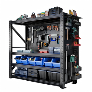 Rak gudang logistik Express pabrikan-rak penyimpanan rumah putih banyak tingkat dapat disesuaikan-rak industri tugas berat - Product Image 2