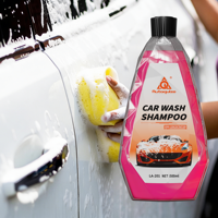 Shampooing concentré pour lavage de voiture professionnel à forte capacité de nettoyage, mousse abondante, nettoyage rapide, pH neutre, savon liquide 500 ml 1:100