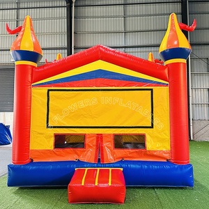 <span class=keywords><strong>Castillo</strong></span> Inflable Rosa y Blanco de 13x13 pies, <span class=keywords><strong>Castillo</strong></span> Hinchable para Niños, Área de Juegos al Aire Libre para Niñas - Product Image 4