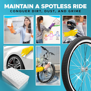 Esponja de Limpieza de Cocina Superfuerte y Ecológica, Absorbente de Agua, Comprimida para Fregar, Nano Melamina, 10x6x2cm - Product Image 2