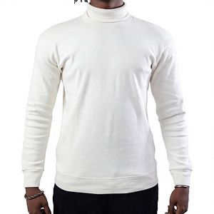 Camiseta de Manga Larga para Hombre, Cuello Alto Acanalado, Logotipo Personalizado OEM, Venta al Por Mayor de Fábrica, Multicolor, Mezcla de Algodón/Poliéster de Alta Calidad, 220 GSM - Product Image 6