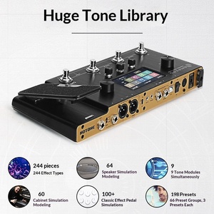 Hotone <span class=keywords><strong>Ampero</strong></span> One Stomp II Mini Bühnen-E-Gitarren- & Bass-Pedal Integrierter Effektprozessor 2. Generation Amp Modeler - Product Image 4