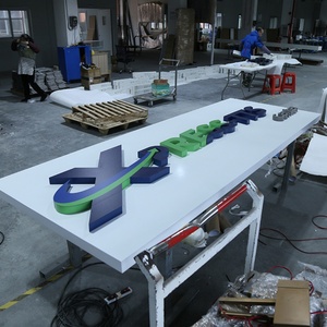 Factory Front Lit Acrylic Led 3d Letter Sign Board <b>Illuminated</b> Logo Shop Custom Led Channel Letter Business Sign - Product Image 2
