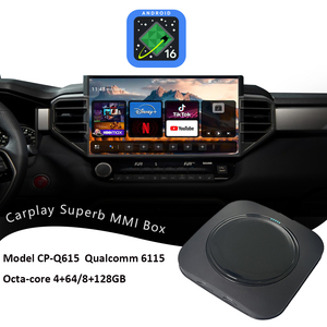 Boîte CarPlay CP-Q615 Heylinkit, <span class=keywords><strong>adaptateur</strong></span> CP/AA, garantie 1 an, <span class=keywords><strong>autoradio</strong></span> <span class=keywords><strong>Audi</strong></span> OEM, conversion CarPlay filaire, Android 13, GPS intégré - Product Image 1