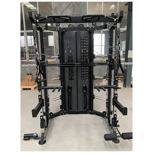 Factory Price Body Building Cable Crossover Multifunctional Power Cage G12 Squat Rack Exercise Training Smith Machine