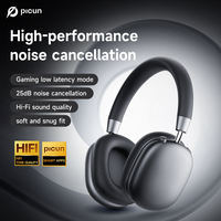 Casque audio Picun F5 OEM/ODM 5.3 ANC léger à réduction de bruit pour un port confortable