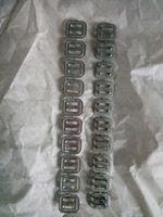 Boîte de 500 attaches en aluminium en vrac, clips de fixation pour isolation