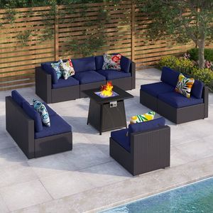 rattan sofa set outdoor furniture