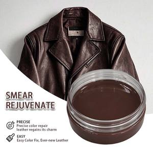 Крем для восстановления кожи AOYATE 50 мл, для обуви, сумок, мебели, светло-коричневый, 1225D - Product Image 2