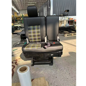 Tissu en velours importé LXRV, siège passager de luxe pour copilote, largeur 87 cm avec <span class=keywords><strong>porte</strong></span>-<span class=keywords><strong>gobelet</strong></span> pour MPV, <span class=keywords><strong>camping</strong></span>-<span class=keywords><strong>car</strong></span>, fourgonnette - Product Image 4