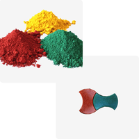 Vernis en poudre à base de brique, coréen, pigment de fer, teinture, couleur