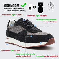 Fabricant de baskets LANCI, baskets de luxe de créateurs, baskets personnalisées avec logo, baskets respirantes en mesh pour hommes