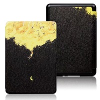 Étui de protection Moni Smart Design de luxe multicolore en TPU+PC pour liseuse Kindle Paperwhite 4/5/6 – Housse de tablette durable, moule exclusif