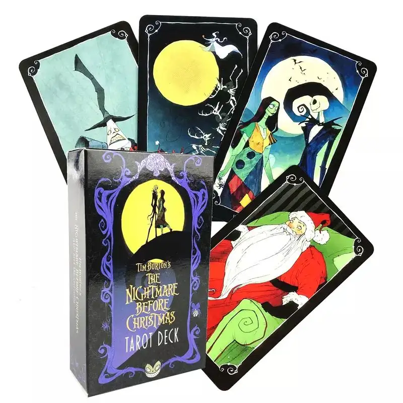 Fabriek Tarot Kaarten Met Guidebook Custom Printing Goedkope Tarot Oracle Kaarten Kerst Waarzeggerij Game