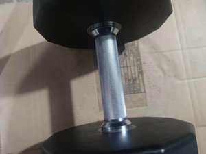 Equipo libre del hogar del peso del gimnasio 2,5--50 <span class=keywords><strong>kg</strong></span> pesa de gimnasia negra <span class=keywords><strong>12</strong></span> lados CPU Dumbbell - Product Image 4