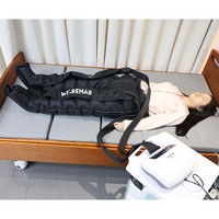 Masseur à ondes d'air certifié ISO CE-MDR, appareil de compression pneumatique à 8 chambres pour usage domestique et clinique