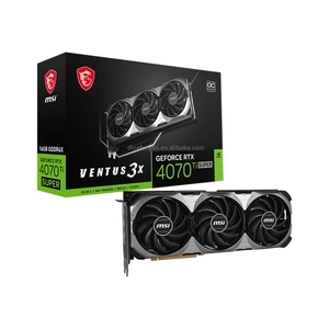 GPU para Juegos de Escritorio 2024 / RTX 4070 Ti SUPER 16G VENTUS 3X OC GDDR6X DP PCI, GPU de Alto Rendimiento con Frecuencia de Núcleo de 2655 MHz para un Rendimiento Superior - Product Image 4