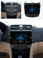 MEKEDE Android 11 8Core GPS Autoradio Navigation Auto Audio Für Honda Accord7 2003-2007 WIFI 4G QLED 360 Kamera Auto Video BT 5.0