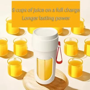 Licuadora Portátil Doméstica de Venta Caliente al por Mayor, Botella de Plástico de Grado Alimenticio, Licuadora de Frutas y Verduras, Licuadora de Masticación - Product Image 5