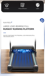 Caminadora Eléctrica Plegable para Uso Doméstico, Caminadora Motorizada con Inclinación Manual y Prueba de Frecuencia Cardíaca - Product Image 2