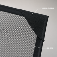Moustiquaire de fenêtre flexible anti-plis à haute élasticité pour fenêtres, portes et balcons, anti-insectes