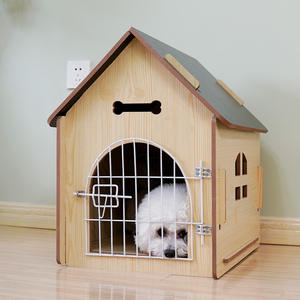 Abnehmbare <span class=keywords><strong>DIY</strong></span> Holz Zwinger Hundehütte Indoor zum Verkauf Pet Cages - Product Image 3