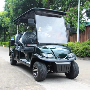 4 Passenger Ac 5Kw All Terrain RHD Golf Car <b>72V</b> <b>Battery</b> Lithium Ion Golf Carts - Product Image 3