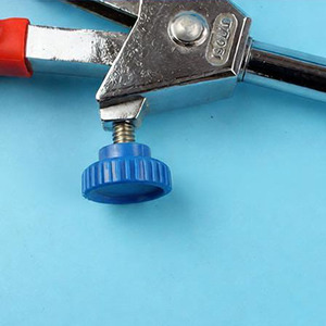 <span class=keywords><strong>Pince</strong></span> de laboratoire <span class=keywords><strong>universelle</strong></span> SCIEDU AACH183 à double bouton de réglage, mâchoires en plastique rouge à 2 griffes, garantie 1 an pour une maintien sécurisé en laboratoire - Product Image 2