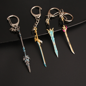 Anime <span class=keywords><strong>Genshin</strong></span> impatto 6CM Mini arma spada modello Skyward Blade ciondolo portachiavi - Product Image 5