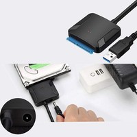 Convertitore cavo adattatore SATA USB3.0 cavo da USB 3.0 a SATA a 22 pin per disco rigido SSD HDD da 2.5 pollici e 3.5 pollici