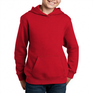 เสื้อมีฮู้ดแบบสวมหัวของเด็กผ้าฝ้ายระบายอากาศได้ดีเข้ารูปแฟชั่นใหม่ - Product Image 1