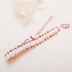 Bracelet en perles d'eau douce de luxe léger Zhuji, accessoire polyvalent en perles véritables haut de gamme pour femmes, colliers perlés - Product Image 2