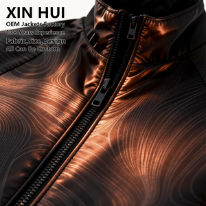 Custom Photochromic Light Sensitive <b>Jacket</b> OEM <b>Mens</b> Iridescent Windbreaker <b>Reflective</b> Color Changing <b>Jacket</b> - Product Image 3