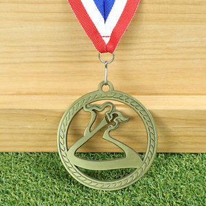 Medaglia Hockey per Primo, Secondo e Terzo Posto, Premio Universale per Competizioni Sportive, Regalo in Metallo Pressofuso con Design Cavo Personalizzabile per Giovani - Product Image 3