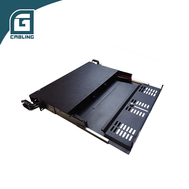 Sm Mpo Rack Gcabling FTTH Rack Mount High Density Rotating Mpo Drawer Mini Odf ...