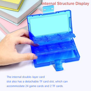 <span class=keywords><strong>Caja</strong></span> de almacenamiento portátil de plástico duro 24 en 1 para <span class=keywords><strong>Nintendo</strong></span> <span class=keywords><strong>Switch</strong></span> Oled - Product Image 4