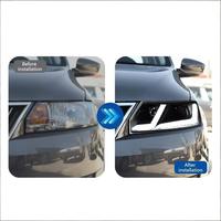 Modification de l'ensemble de phares Skoda Octavia 2013-2017 pour style 12V 30W LED Projecteur Clignotant Séquentiel