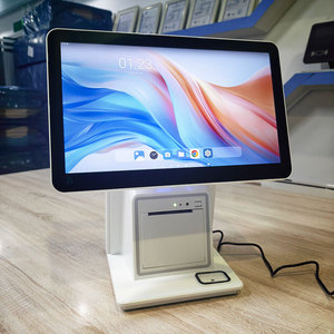 Kiosque <span class=keywords><strong>de</strong></span> commande automatique à double écran <span class=keywords><strong>de</strong></span> 15,6 pouces avec écran tactile capacitif pour restaurant - Product Image 3