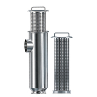 Filtro CDU de Refrigeración para GPU Personalizado de Acero Inoxidable SS316L, Baja Caída de Presión y a Prueba de Fugas, 25/50/250/500um para Refrigeración Líquida de IA