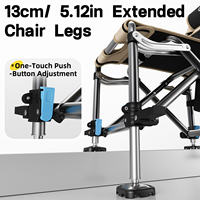 Chaise de pêche pliable en alliage de fer galvanisé, multifonctionnelle, durable et portable pour la pêche, la chasse et les activités de plein air