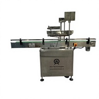 Machine d'embouteillage automatique d'eau minérale AIM 60 BPM, capacité 500 ml, système de rinçage et de bouchage, bouteilles PET, moteur à engrenages PLC