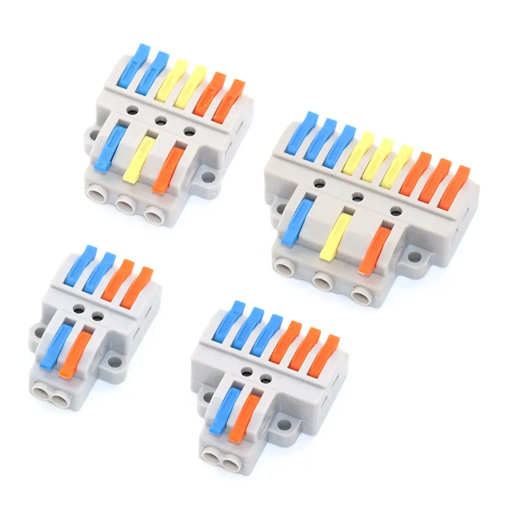 2/3 In 4/6/9 Uit Splitter Plug-In Home Terminal Snelle Universele Draad Connector Plug Kabel Connector Connector