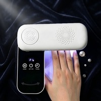 Lampe à ongles UV LED portable 2-en-1 mère-enfant sans fil 2000mAh pour le séchage du gel