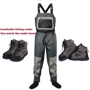 Bottes de Wading Pêche à la <span class=keywords><strong>Mouche</strong></span> Légères à Semelle Feutre 2024 - Product Image 6