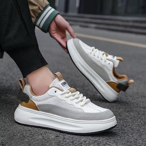 Zapatillas de hombre MOOM informales de verano con diseño de malla transpirable, suela gruesa que aumenta la altura, estilo Evergreen para caminar, tipo calcetín - Product Image 5