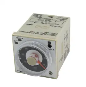 H3CR-A8 relé de tiempo de 8 pines, temporizador de retardo serie H3CR, CA/CC de 24-240V, CA de 100-240V