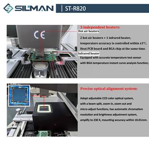 Silman ST-R820 сертификационная ремонтная машина BGA SMD CPU микросхема <span class=keywords><strong>Reballing</strong></span> <span class=keywords><strong>Station</strong></span> с оптическим выравниванием в наличии - Product Image 4