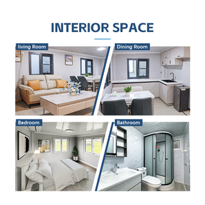 Nhà tiền chế 2 3 phòng ngủ với đồ nội thất di động có thể gập lại nhà di động nhỏ nhà để bán 20ft mở rộng <span class=keywords><strong>container</strong></span> nhà - Product Image 6