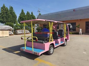 รถบัสไฟฟ้าแบบเปิด 72V 5kw สำหรับ 14 ที่นั่ง ประสิทธิภาพสูง ผลิตจากโรงงานจีน เหมาะสำหรับการท่องเที่ยว - Product Image 4