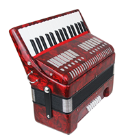Accordéon Diatonique 32 Touches 32 Basses Personnalisable et Coloré, Vente Directe Usine, OEM ODM